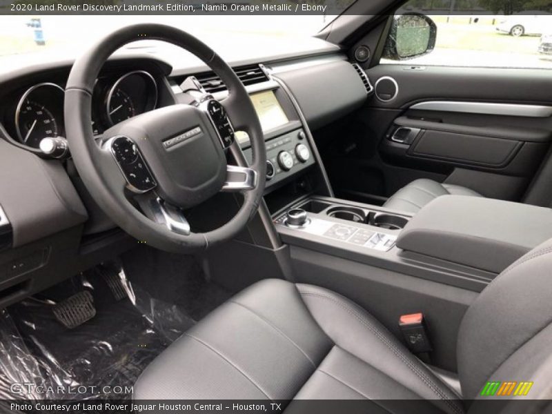 Front Seat of 2020 Discovery Landmark Edition