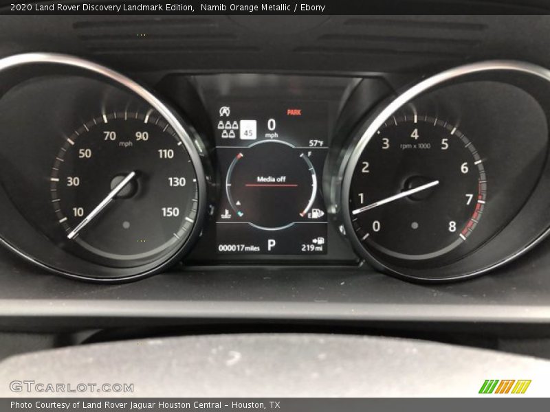  2020 Discovery Landmark Edition Landmark Edition Gauges