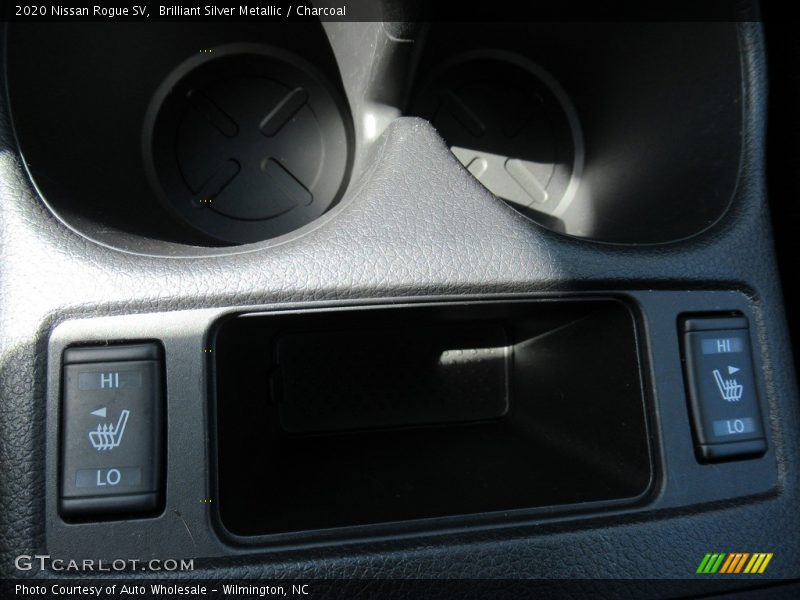 Brilliant Silver Metallic / Charcoal 2020 Nissan Rogue SV
