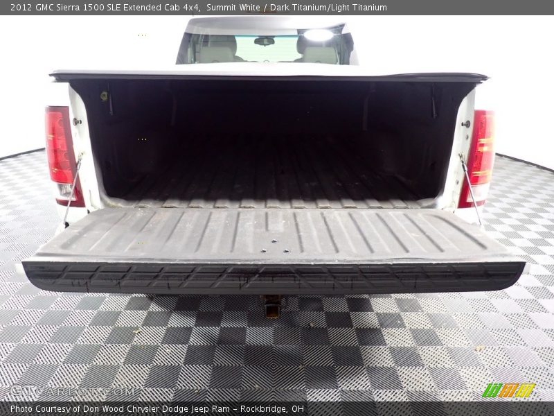 Summit White / Dark Titanium/Light Titanium 2012 GMC Sierra 1500 SLE Extended Cab 4x4