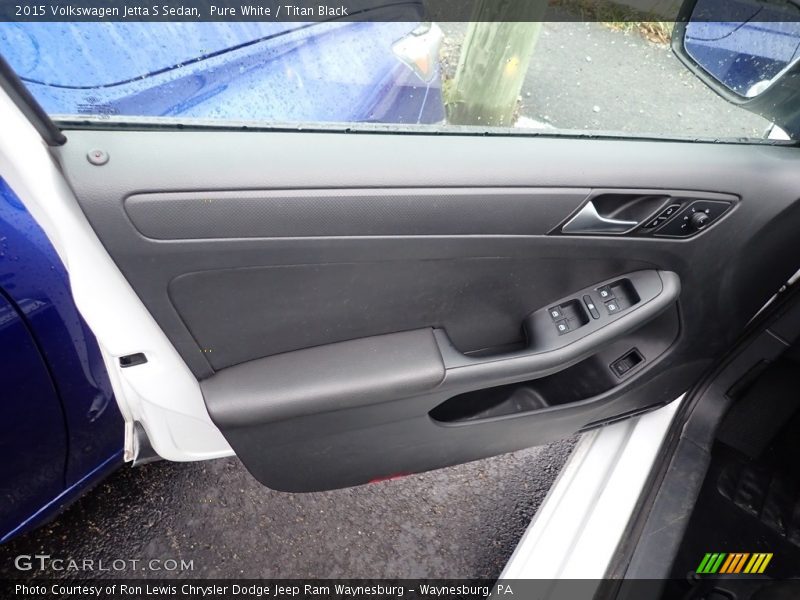 Door Panel of 2015 Jetta S Sedan
