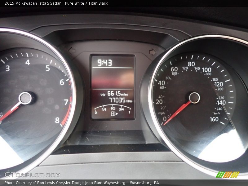  2015 Jetta S Sedan S Sedan Gauges