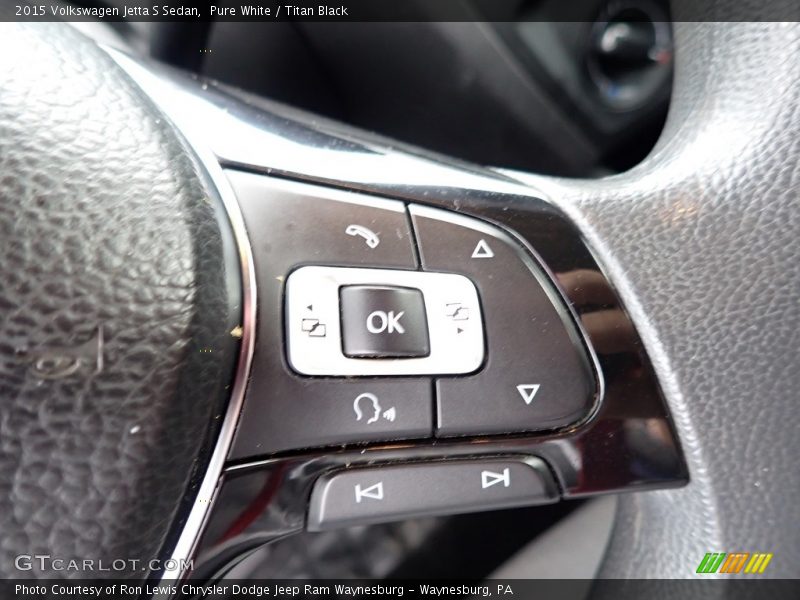  2015 Jetta S Sedan Steering Wheel