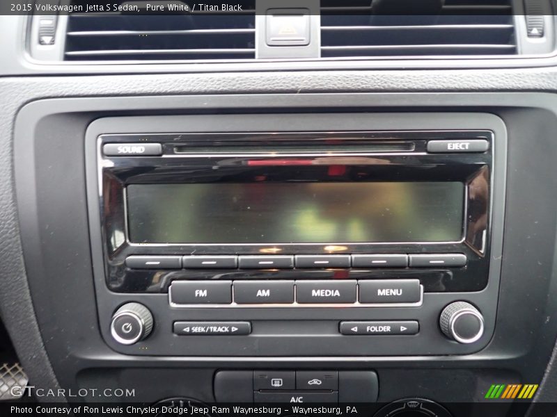 Controls of 2015 Jetta S Sedan