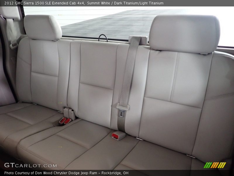 Summit White / Dark Titanium/Light Titanium 2012 GMC Sierra 1500 SLE Extended Cab 4x4