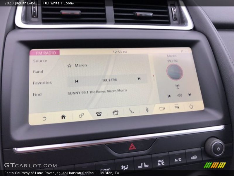 Fuji White / Ebony 2020 Jaguar E-PACE