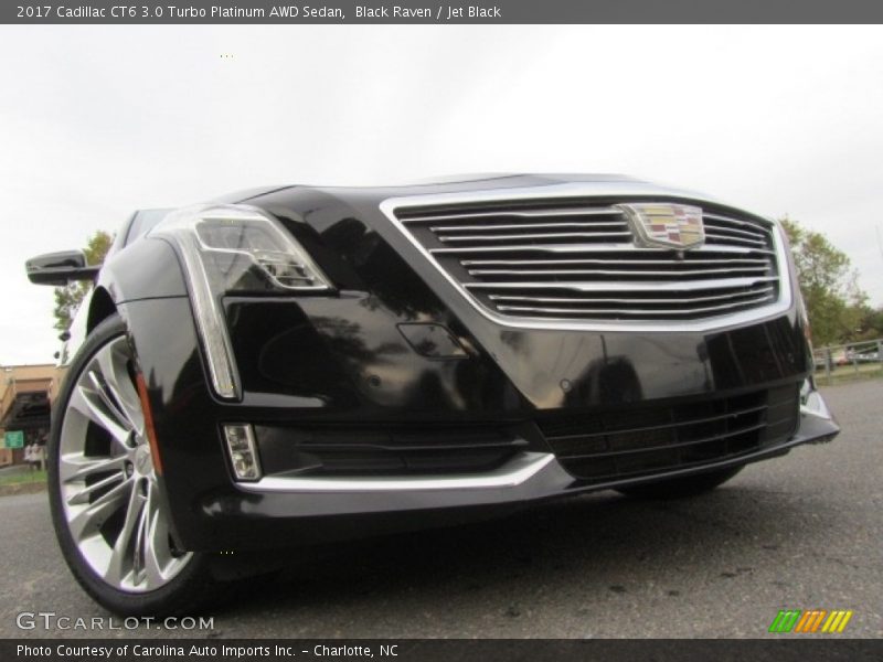 Black Raven / Jet Black 2017 Cadillac CT6 3.0 Turbo Platinum AWD Sedan