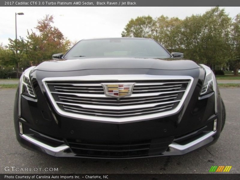 Black Raven / Jet Black 2017 Cadillac CT6 3.0 Turbo Platinum AWD Sedan