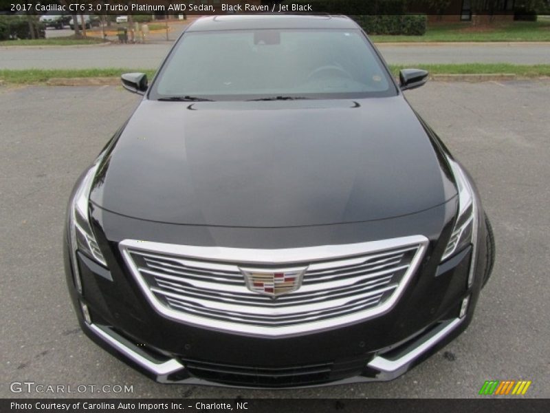 Black Raven / Jet Black 2017 Cadillac CT6 3.0 Turbo Platinum AWD Sedan