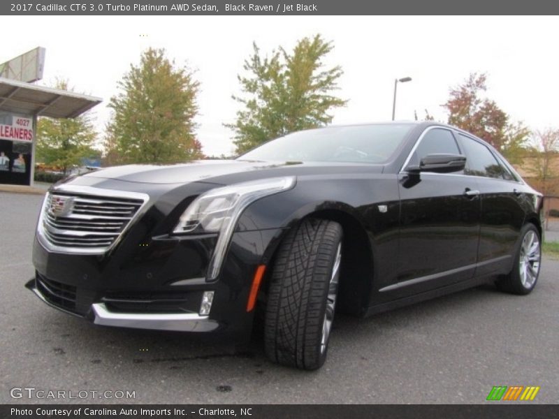 Black Raven / Jet Black 2017 Cadillac CT6 3.0 Turbo Platinum AWD Sedan