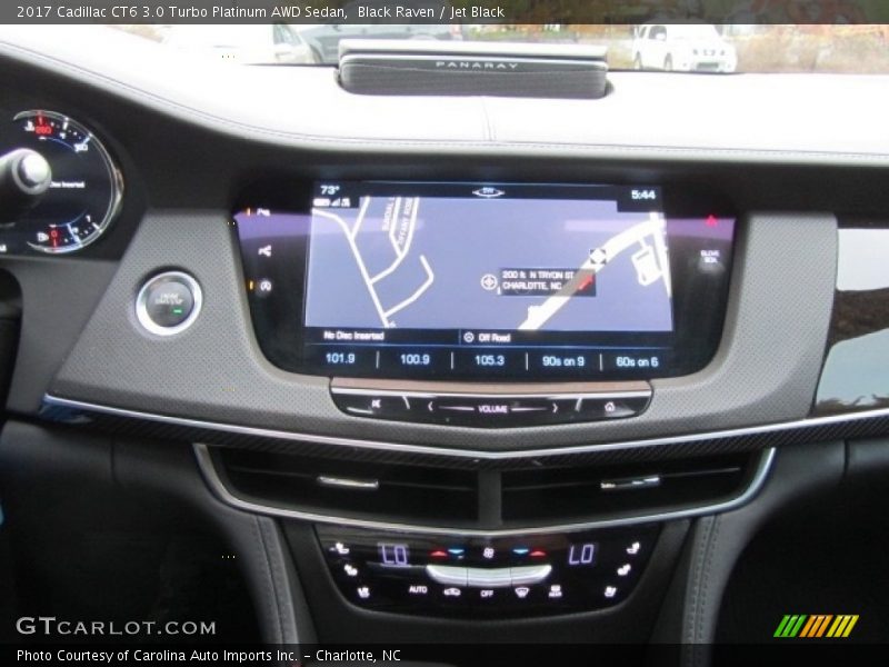 Controls of 2017 CT6 3.0 Turbo Platinum AWD Sedan