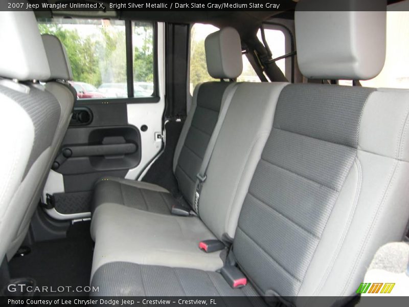 Bright Silver Metallic / Dark Slate Gray/Medium Slate Gray 2007 Jeep Wrangler Unlimited X