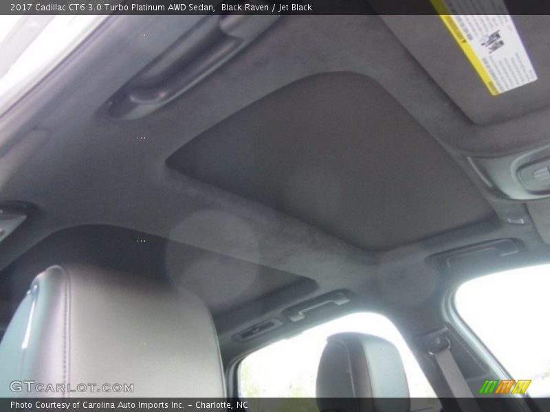Black Raven / Jet Black 2017 Cadillac CT6 3.0 Turbo Platinum AWD Sedan