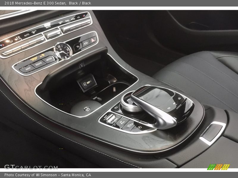 Black / Black 2018 Mercedes-Benz E 300 Sedan