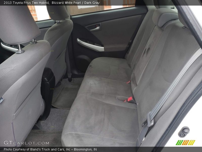 Blizzard White Pearl / Dark Gray 2013 Toyota Prius Two Hybrid