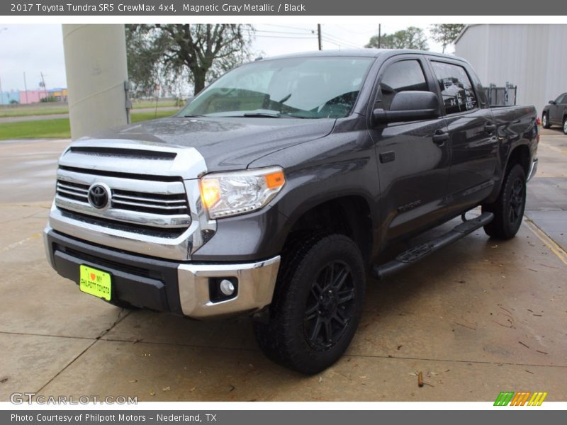 Magnetic Gray Metallic / Black 2017 Toyota Tundra SR5 CrewMax 4x4