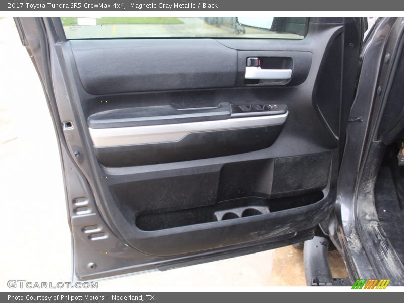 Magnetic Gray Metallic / Black 2017 Toyota Tundra SR5 CrewMax 4x4