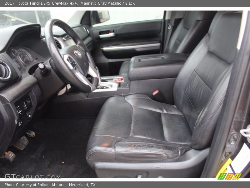 Magnetic Gray Metallic / Black 2017 Toyota Tundra SR5 CrewMax 4x4