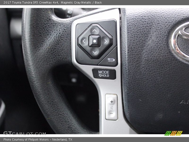 Magnetic Gray Metallic / Black 2017 Toyota Tundra SR5 CrewMax 4x4