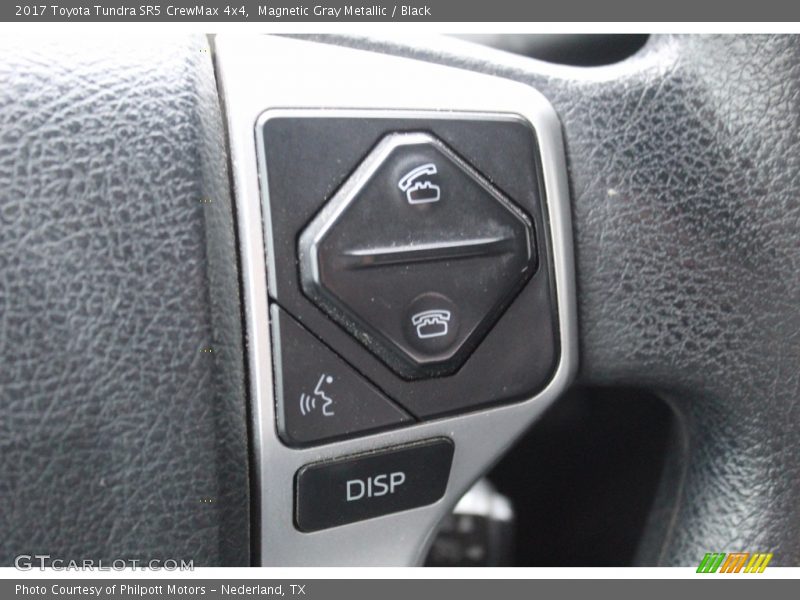 Magnetic Gray Metallic / Black 2017 Toyota Tundra SR5 CrewMax 4x4