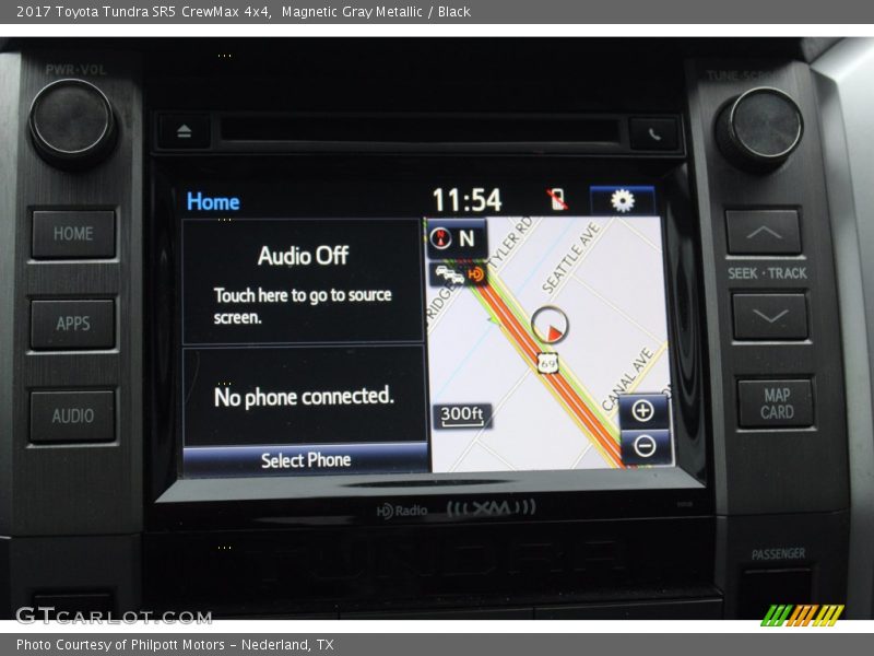 Magnetic Gray Metallic / Black 2017 Toyota Tundra SR5 CrewMax 4x4