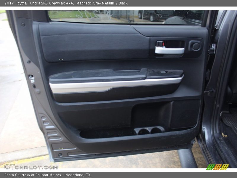Magnetic Gray Metallic / Black 2017 Toyota Tundra SR5 CrewMax 4x4