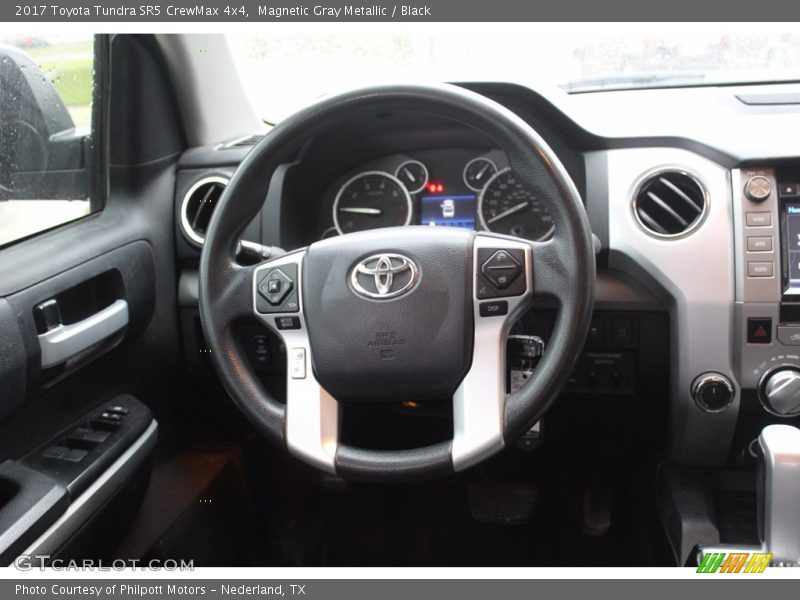 Magnetic Gray Metallic / Black 2017 Toyota Tundra SR5 CrewMax 4x4