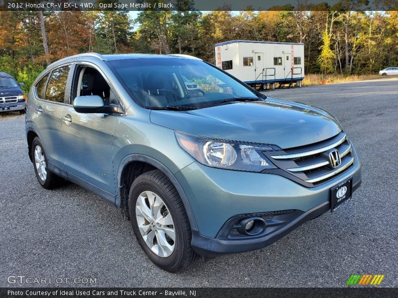 Opal Sage Metallic / Black 2012 Honda CR-V EX-L 4WD