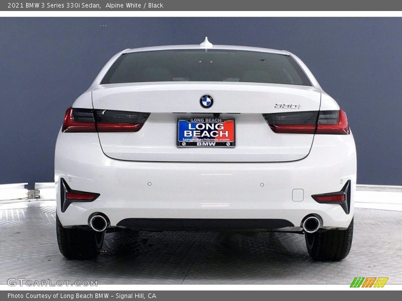 Alpine White / Black 2021 BMW 3 Series 330i Sedan