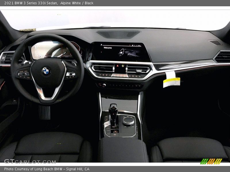 Alpine White / Black 2021 BMW 3 Series 330i Sedan
