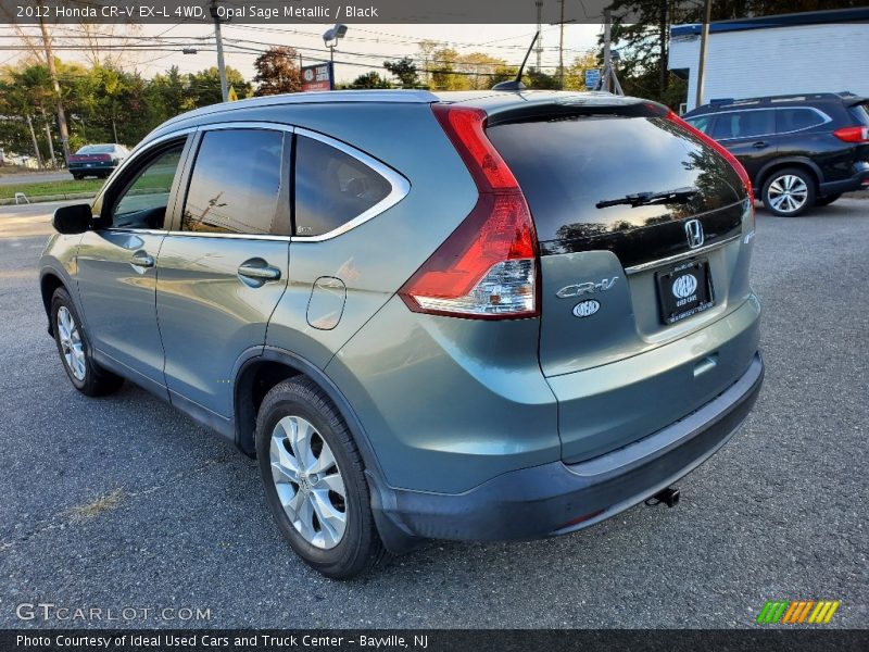 Opal Sage Metallic / Black 2012 Honda CR-V EX-L 4WD