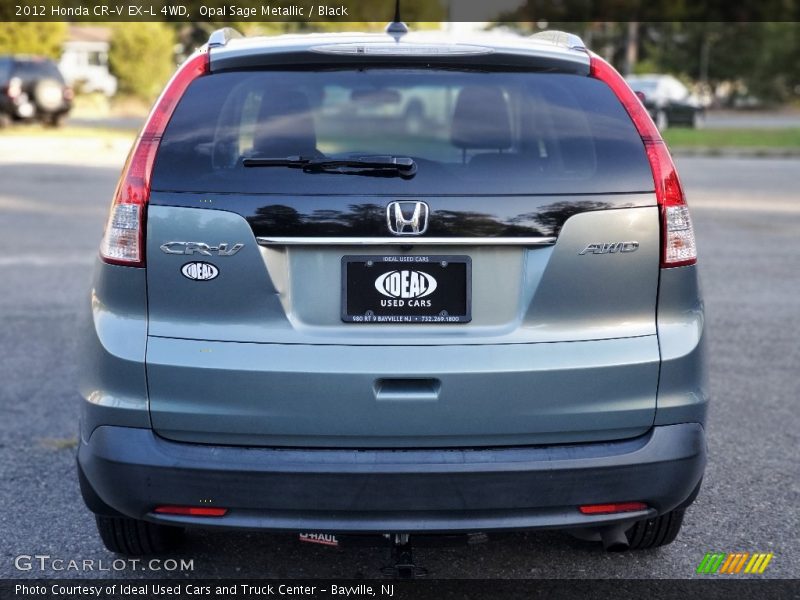 Opal Sage Metallic / Black 2012 Honda CR-V EX-L 4WD