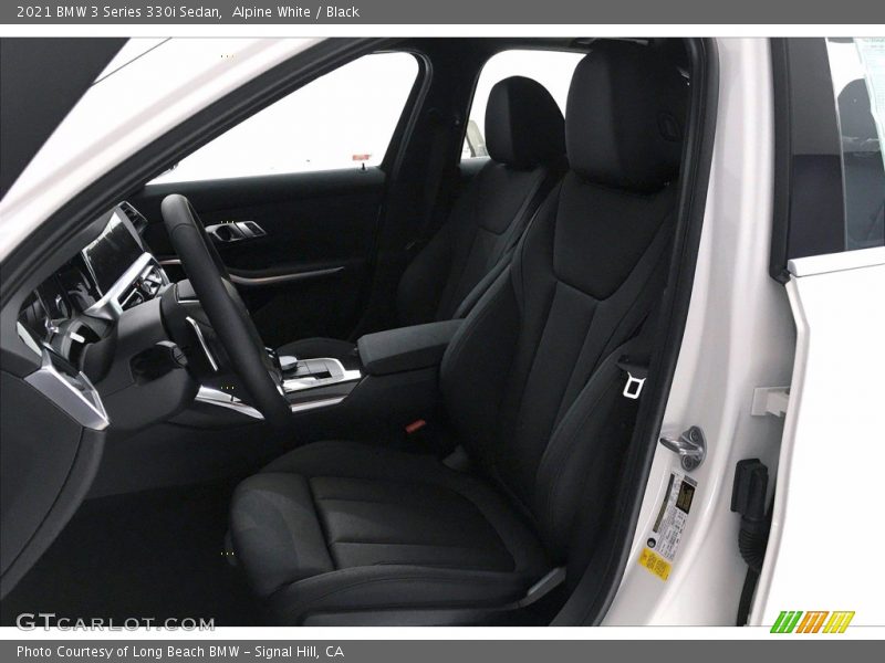 Alpine White / Black 2021 BMW 3 Series 330i Sedan