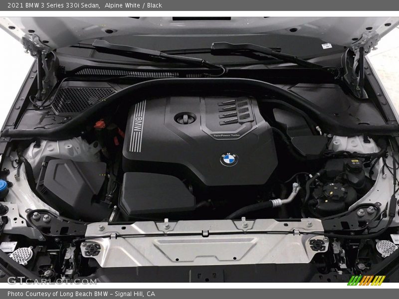 Alpine White / Black 2021 BMW 3 Series 330i Sedan