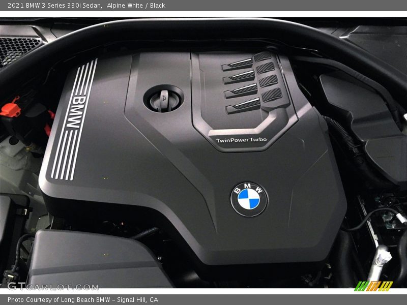 Alpine White / Black 2021 BMW 3 Series 330i Sedan