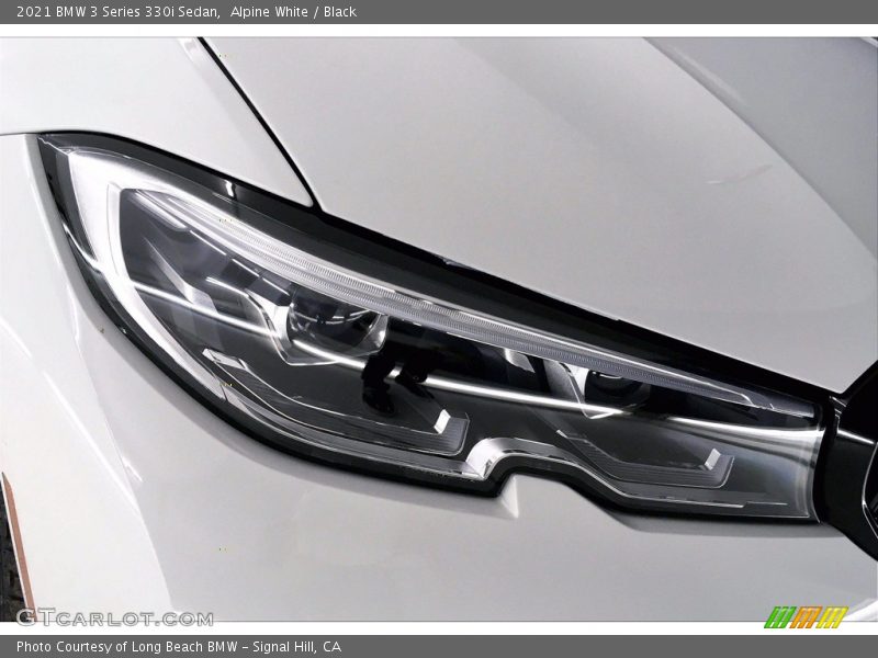 Alpine White / Black 2021 BMW 3 Series 330i Sedan