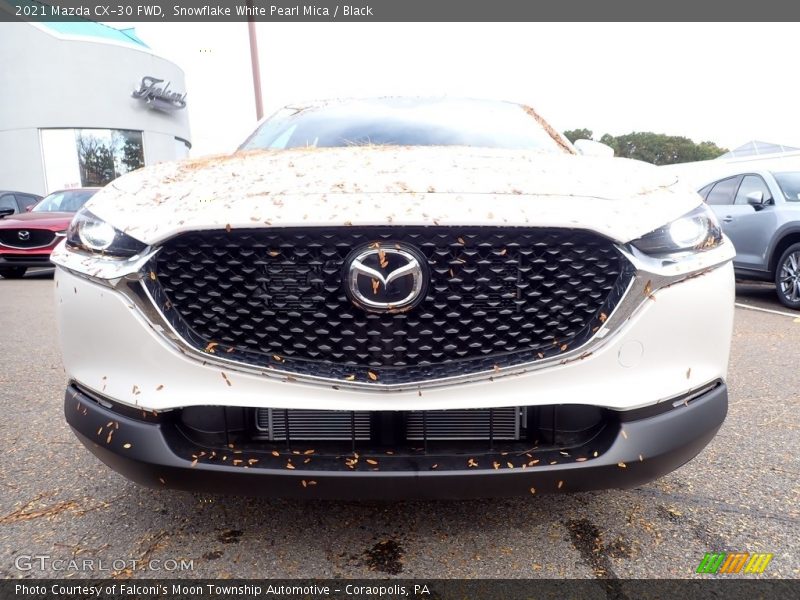 Snowflake White Pearl Mica / Black 2021 Mazda CX-30 FWD