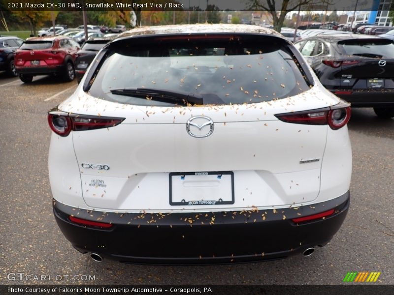 Snowflake White Pearl Mica / Black 2021 Mazda CX-30 FWD
