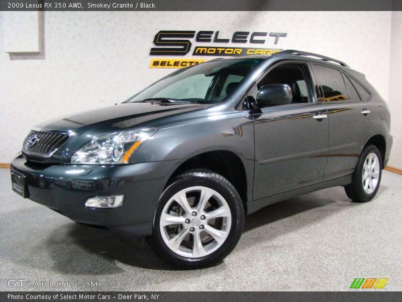 Smokey Granite / Black 2009 Lexus RX 350 AWD