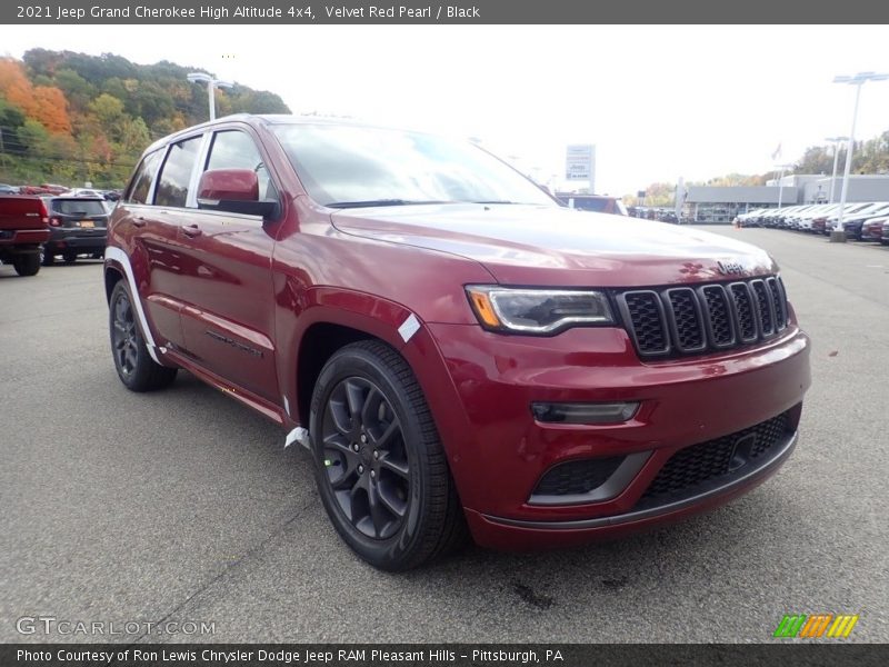  2021 Grand Cherokee High Altitude 4x4 Velvet Red Pearl