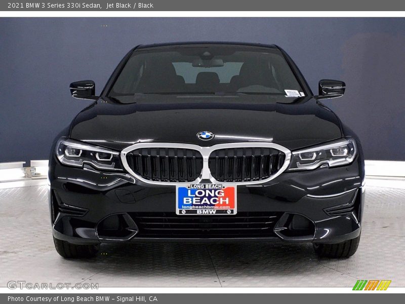 Jet Black / Black 2021 BMW 3 Series 330i Sedan