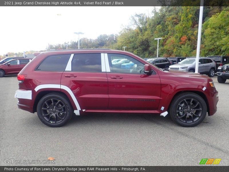  2021 Grand Cherokee High Altitude 4x4 Velvet Red Pearl