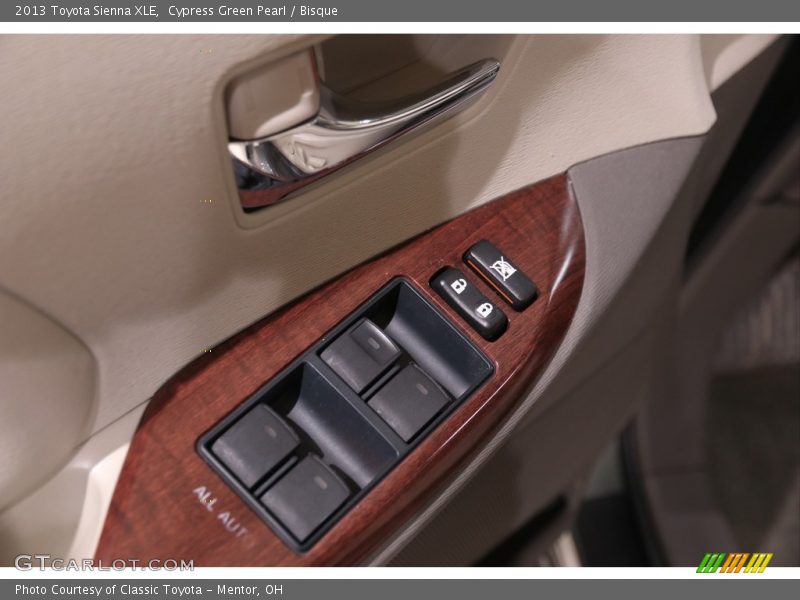 Cypress Green Pearl / Bisque 2013 Toyota Sienna XLE