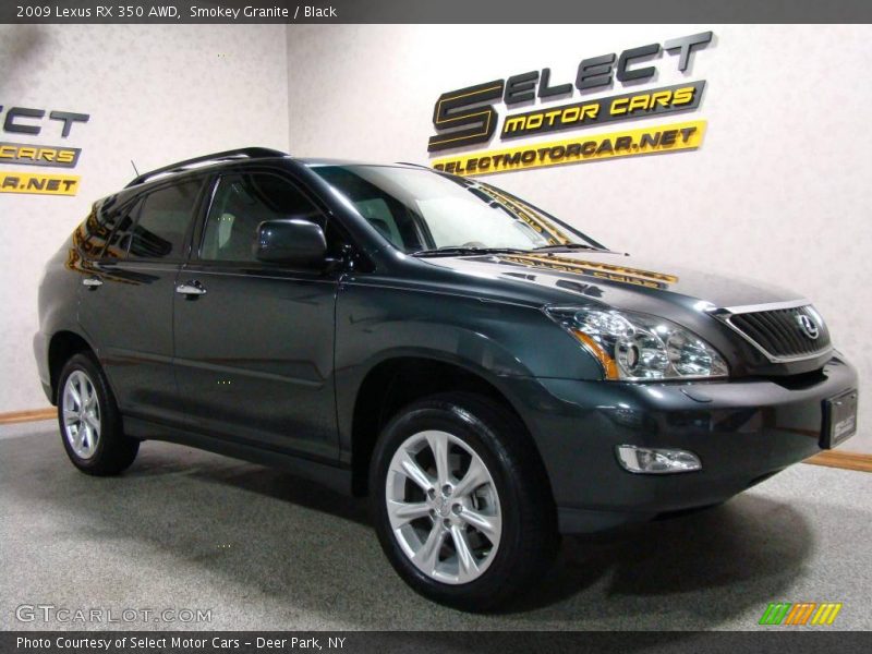 Smokey Granite / Black 2009 Lexus RX 350 AWD