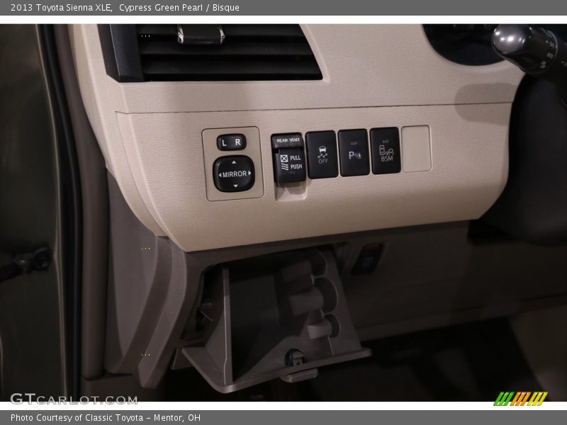 Cypress Green Pearl / Bisque 2013 Toyota Sienna XLE