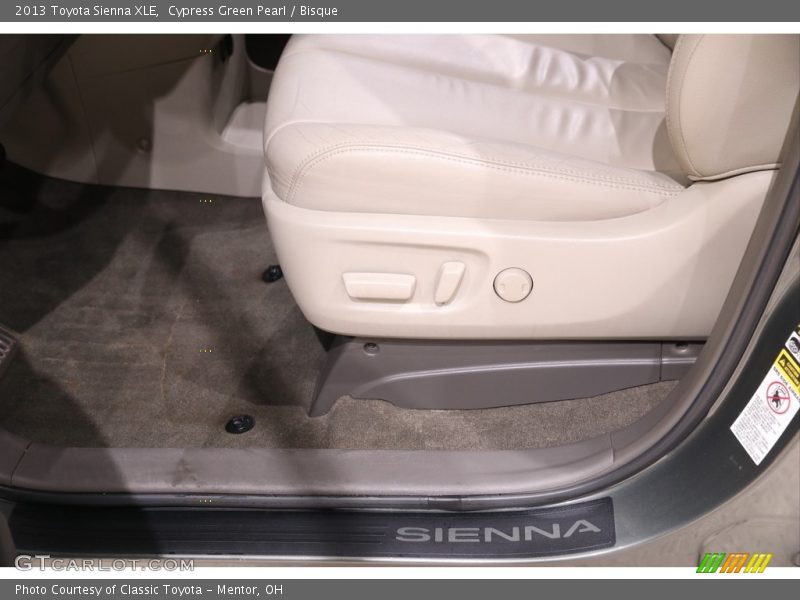 Cypress Green Pearl / Bisque 2013 Toyota Sienna XLE