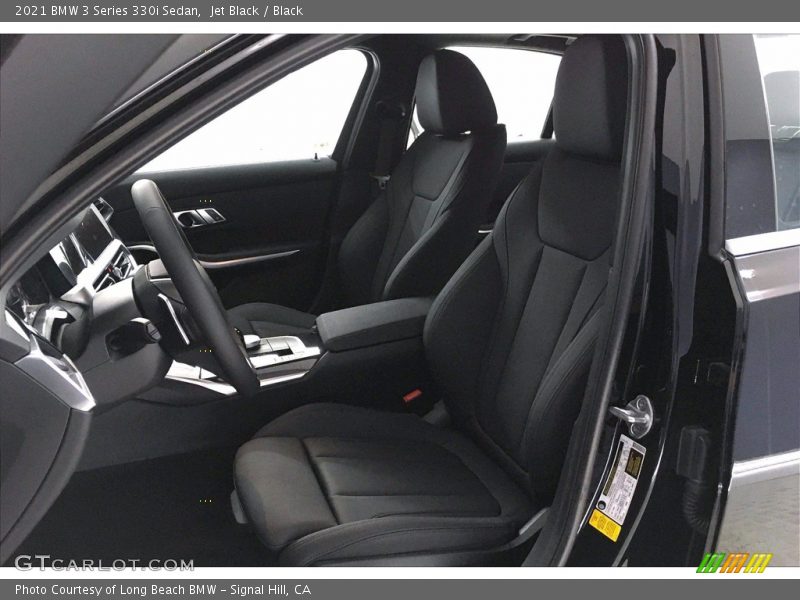 Jet Black / Black 2021 BMW 3 Series 330i Sedan