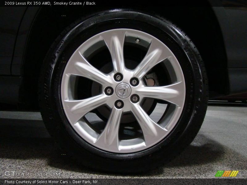 Smokey Granite / Black 2009 Lexus RX 350 AWD