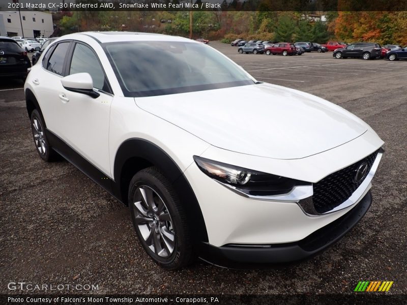 Front 3/4 View of 2021 CX-30 Preferred AWD