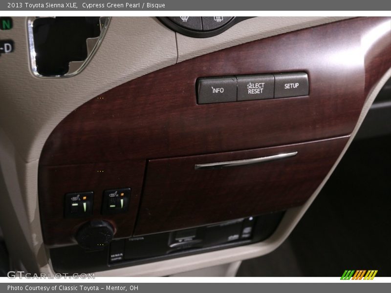 Cypress Green Pearl / Bisque 2013 Toyota Sienna XLE